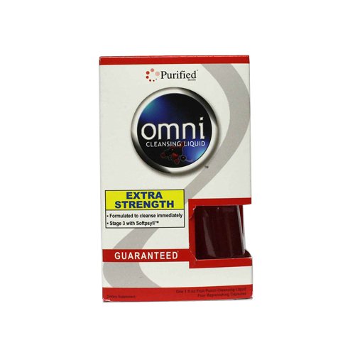 5052958609151 - HEAVEN SENT OMNI CLEANSING LIQUID CONCENTRATE PLUS 4 CLEANSING CAPS FRUIT PUNCH, 1 OUNCE