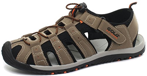 5053087933025 - GOLA 2017 SHINGLE 3 TAUPE MENS OUTDOOR / TREKKING SANDALS, SIZE 14