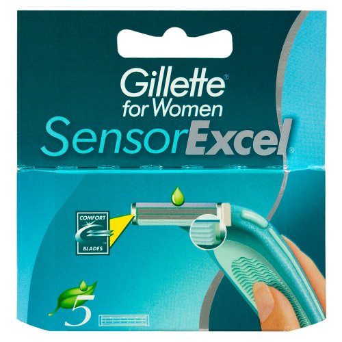 5053163843828 - GILLETTE FOR WOMEN SENSOR EXCEL CARTRIDGES 5 PACK