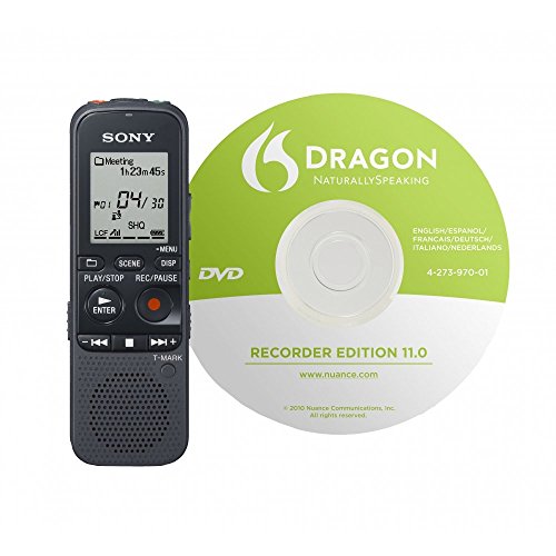 5053313982902 - SONY ICD-PX312D DIGITAL FLASH VOICE RECORDER INCLUDES DRAGON NATURALLY SPEAKING VOICE TO PRINT SOFTWARE