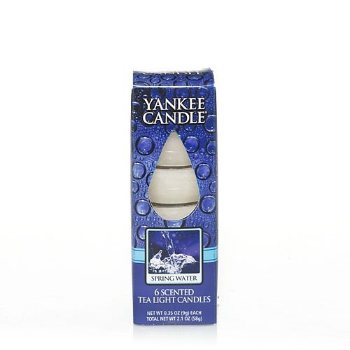 5053442024306 - YANKEE CANDLE- SPRING WATER SCENTED TEA LIGHTS - WATER INSPIRATIONS - LIMITED EDITION!