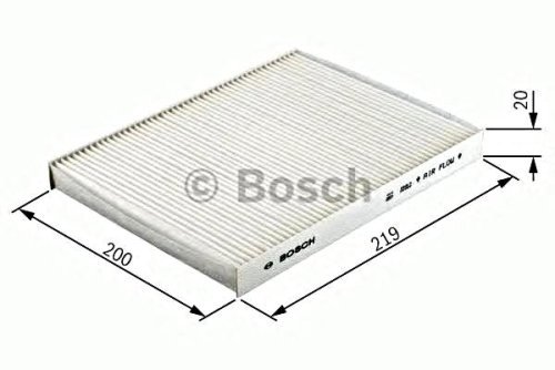 5053557349066 - BOSCH CABIN AIR FILTER FITS TOYOTA COROLLA AVENSIS COMBI 2002-2009