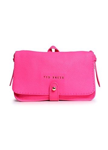 5053567956940 - TED BAKER MARKUN STAB STITCH CROSS BODY BAG, MID PINK, ONE SIZE