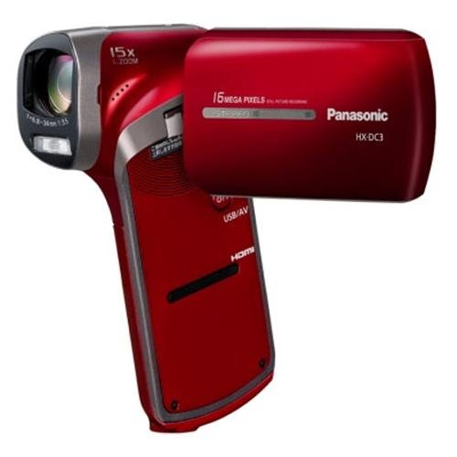 5053973978239 - HX-DC3 HIGH-DEFINITION CAMCORDER - RED