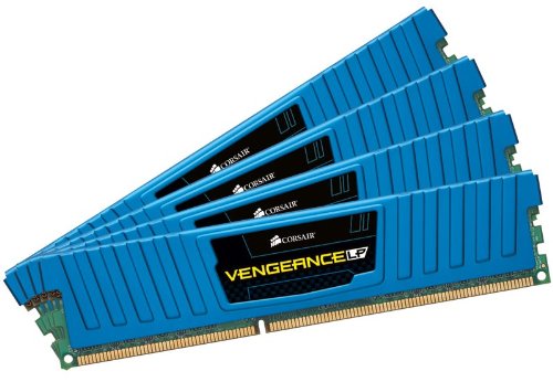 5053973979793 - CORSAIR VENGEANCE BLUE 16GB (4X4GB) DDR3 1866 MHZ (PC3 15000) DESKTOP MEMORY (CML16GX3M4A1866C9B)