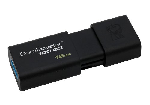 5054063132715 - KINGSTON DIGITAL 16GB 100 G3 USB 3.0 DATATRAVELER (DT100G3/16GB)
