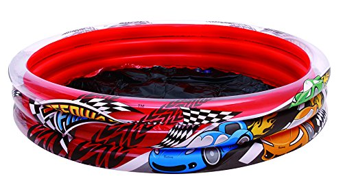 5054112006417 - H2OGO! SPEEDWAY FRIENDS INFLATABLE POOL