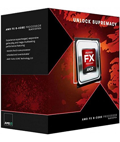 5054230221402 - AMD FD8350FRHKBOX FX-8350 FX-SERIES 8-CORE BLACK EDITION PROCESSOR