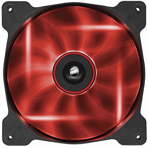 5054230520543 - CORSAIR AIR SERIES AF140 LED QUIET EDITION HIGH AIRFLOW FAN - RED (CO-9050017-RLED)