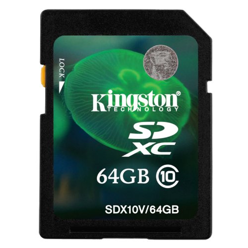 5054230869208 - KINGSTON DIGITAL 64 GB SDHC/SDXC CLASS 10 UHS-1 FLASH MEMORY CARD 30MB/S (SDX10V/64GB)