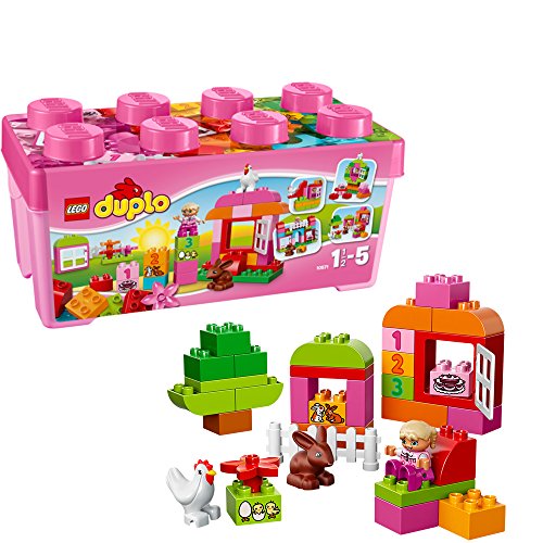 5054230964521 - DUPLO 10571 ALL IN ONE PINK BOX OF FUN
