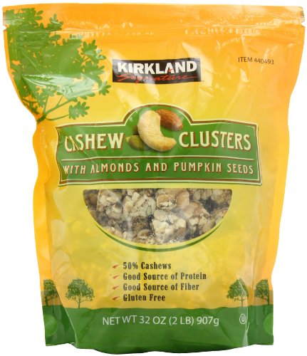 5054242151100 - SIGNATURE'S CASHEW CLUSTER WITH ALMONDS AND PUMPKIN SEEDS, 32 OUNCE