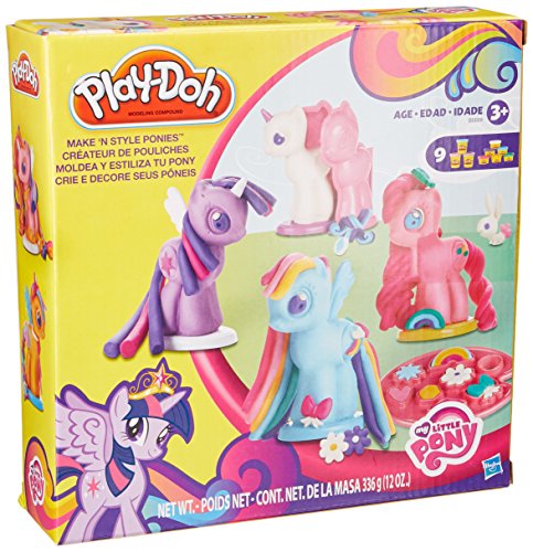 5054242296764 - PLAY-DOH MY LITTLE PONY MAKE 'N STYLE PONIES