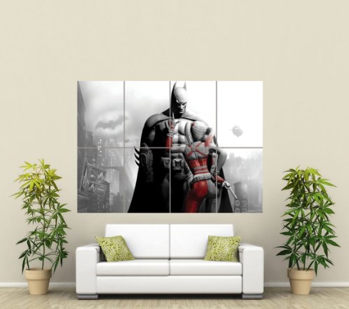 5054270084074 - BATMAN AND HARLEY QUINN GIANT ART POSTER PICTURE PRINT ST563