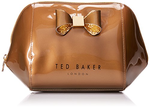 5054315338551 - TED BAKER NOLLY TRAPEZE COSMETIC BAG, GOLD COLOR, ONE SIZE