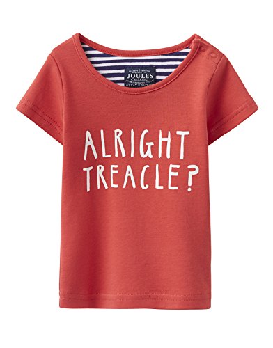 5054411416788 - JOULES BABY JERSEY T-SHIRT - SOFT RED TREACLE - 18-24 MONTHS / 92 CMS