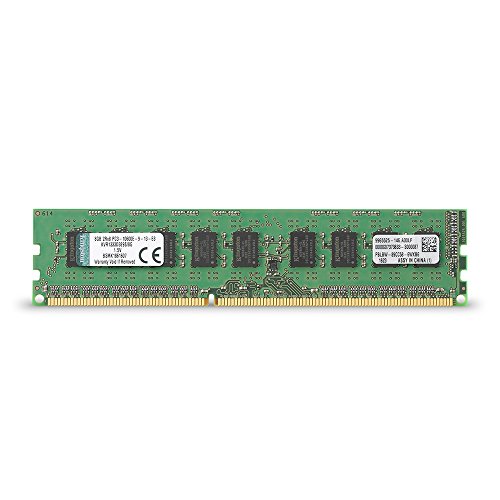 5054484392194 - KINGSTON TECHNOLOGY VALUERAM 8GB 1333MHZ DDR3 ECC CL9 DIMM FOR SERVER & WORKSTATION 8 (PC3 10600) KVR1333D3E9S/8G