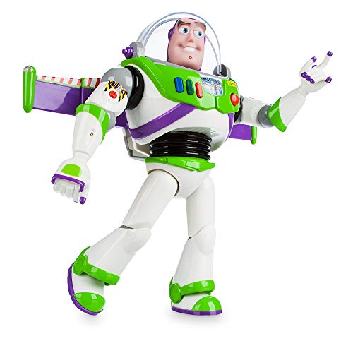 5054504974102 - DISNEY STORE OFFICIAL BUZZ LIGHTYEAR INTERACTIVE TALKING ACTION FIGURE FROM TOY STORY, FEATURES 10+ ENGLISH PHRASES, INTERACTS WITH OTHER FIGURES AND TOYS
