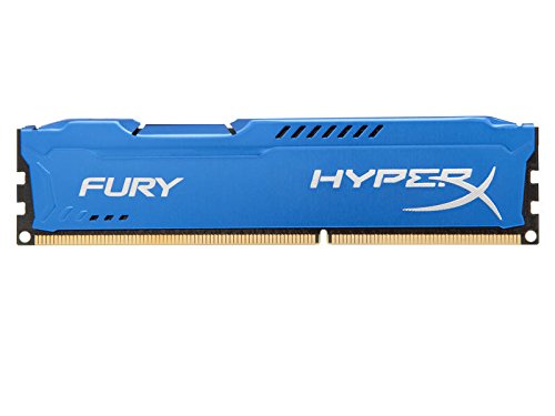 5054531210525 - KINGSTON HYPERX FURY 4GB 1600MHZ DDR3 CL10 DIMM - BLUE (HX316C10F/4)