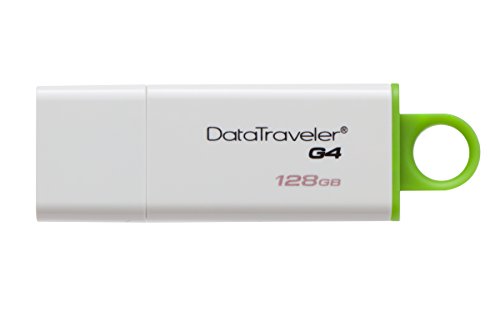 5054533531185 - KINGSTON DIGITAL 128GB DATA TRAVELER 3.0 USB FLASH DRIVE - GREEN (DTIG4/128GB)