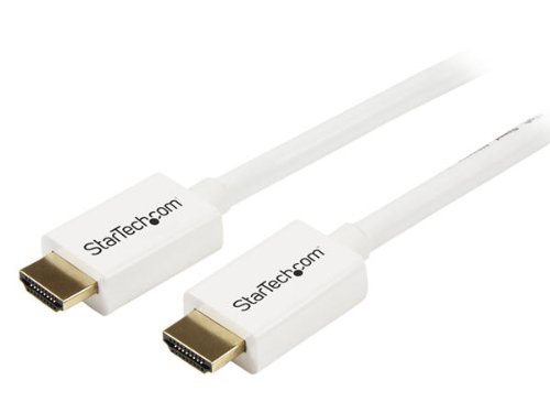 5054533572447 - STARTECH.COM 3M 10 FT WHITE CL3 IN-WALL HIGH SPEED HDMI CABLE - ULTRA HD 4K X 2K HDMI CABLE - HDMI TO HDMI M/M - AUDIO/VIDEO, GOLD-PLATED