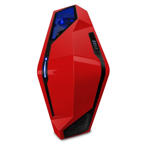 5054629520833 - NZXT PHANTOM 410 MID TOWER COMPUTER CASE , RED (CA-PH410-R1)