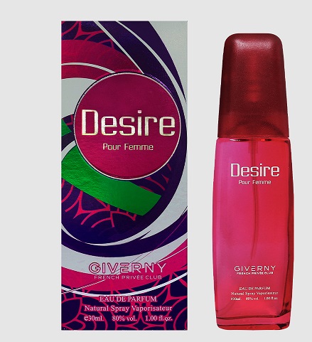5055116606764 - GIVERNY DESIRE POUR FEMME - 30ML