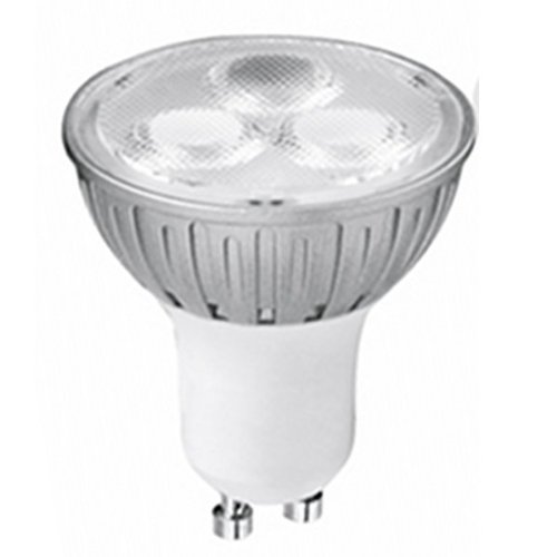 5055155481766 - AURORA 6W GU10 LED LIGHT BULBS WARM WHITE - PERFECT SIZE RETROFIT