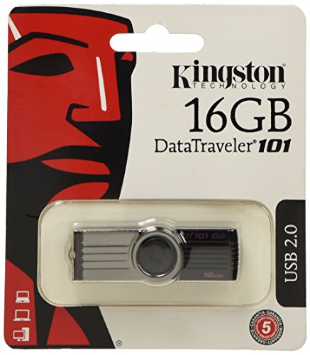 5055344683292 - KINGSTON DATATRAVELER 101 GEN2 WITH URDRIVE 16 GB USB 2.0 (BLACK)