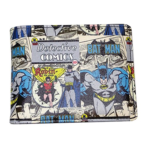 5055354121715 - OFFICIAL BATMAN AND ROBIN COMIC WALLET IN GIFT TIN BOX - CHRISTMAS GIFTS FOR MEN