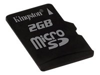 5055399800194 - KINGSTON 2 GB MICROSD FLASH MEMORY CARD SDC/2GB
