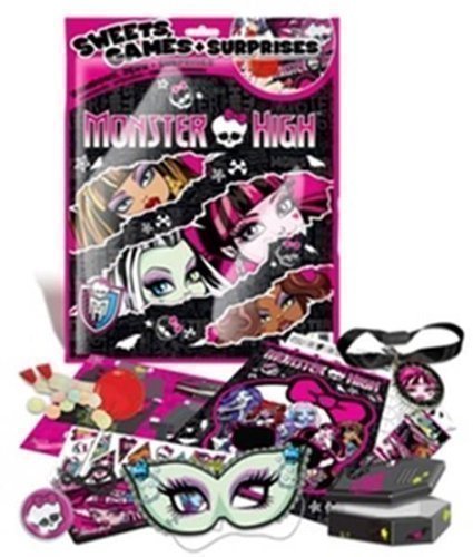 5055446782916 - MONSTER HIGH BIRTHDAY PARTY LARGE PRE FILLED SURPRISE BAGS X 5