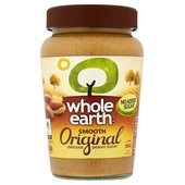 5055466166093 - WHOLE EARTH SMOOTH ORIGINAL PEANUT BUTTER 454G