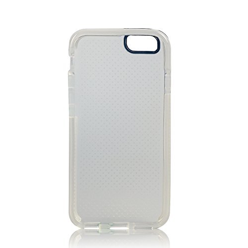 5055517347211 - TECH21 EVO MESH CASE (DROP PROTECTIVE) FOR IPHONE 6 & IPHONE 6S (4.7) - CLEAR/WHITE