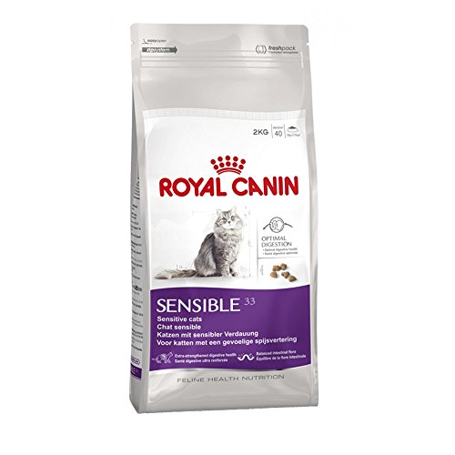 5055567811557 - ROYAL CANIN SENSIBLE CAT ADULT DRY CAT FOOD BALANCED AND COMPLETE CAT FOOD 2KG ( 4.4 POUNDS)