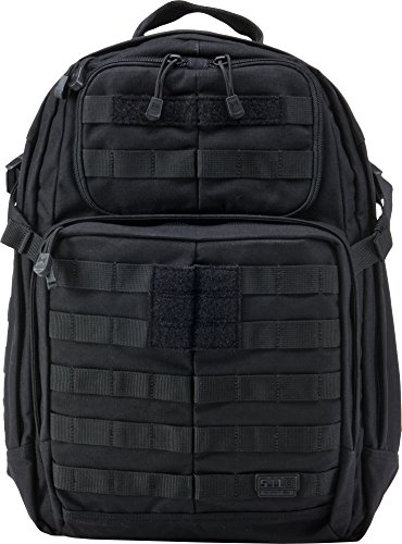 5055598132959 - 5.11 TACTICAL 1 DAY RUSH BACKPACK, BLACK, 1 SIZE