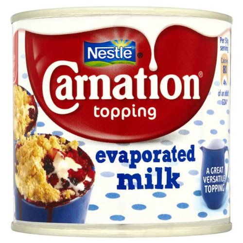 5055650304270 - NESTLE CARNATION TOPPING EVAPORATED MILK 12 X 170GM