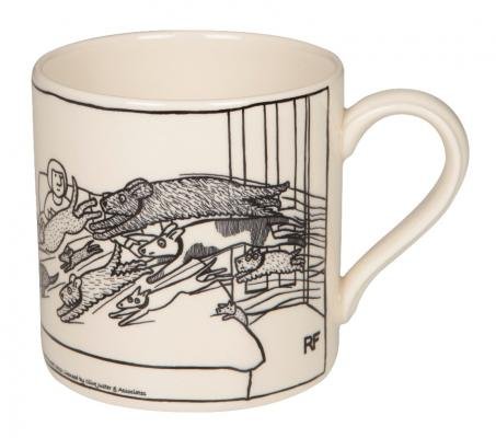 5055663950594 - VICTORIA ARMSTRONG MULTI DOG OWNERS FUNNY DOG CHINA MUG - MADE IN STOKE-ON-TRENT