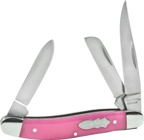 5055732394359 - UNCLE HENRY PREMIUM STOCK KNIFE, PINK HANDLE