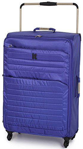 5055816333861 - IT LUGGAGE WORLD'S LIGHTEST SPINNER COLLECTION WITH QUILTED FRONT 32 INCH UPRIGHT, ROYAL BLUE, ONE SIZE