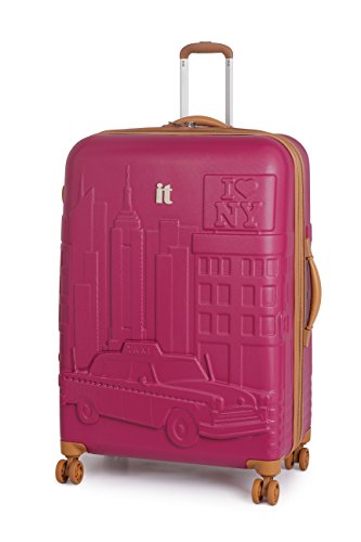5055816389707 - IT LUGGAGE DURALITON NEW YORK 29.5 INCH, PERSIAN RED, ONE SIZE