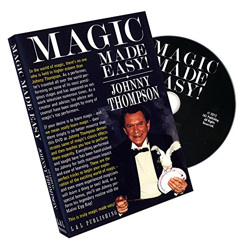 5055825607311 - MMS JOHNNY THOMPSON'S MAGIC MADE EASY BY L&L PUBLISHING - DVD