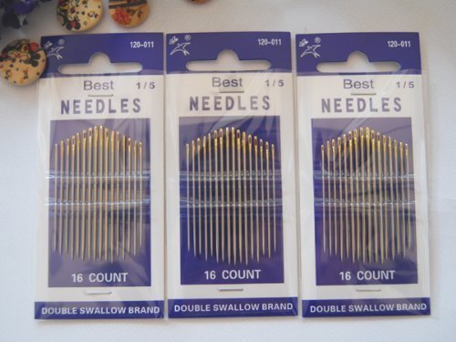 5055848001448 - PACK OF HAND SEWING NEEDLES - PACK OF 16, BUY 1 GET 1 FREE OFFER!