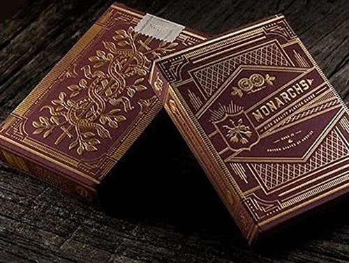 5055875615281 - RED MONARCHS PLAYING CARDS BY THEORY11 & BICYCLE BY THEORY 11