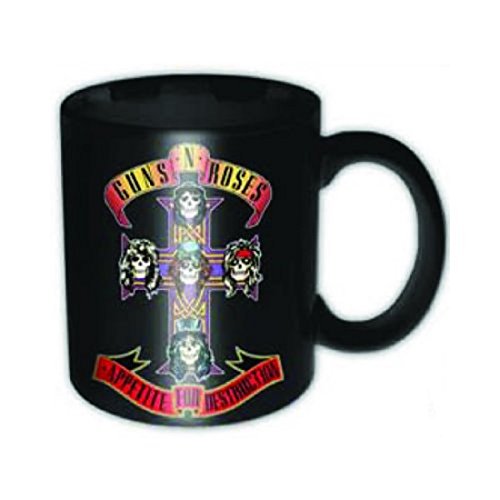 5055890097307 - GUNS N ROSES APPETITE NEW OFFICIAL BOXED MINI MUG ESPRESSO CUP