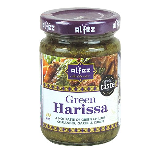 5055963115112 - AL'FEZ - GREEN HARISSA PASTE - 100G (CASE OF 12)