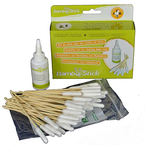 5055964210311 - BAMBOOSTICK EAR CLEANING KIT:A SOFT, NON-GREASY FORMULA THAT WILL ELIMINATE EARWAX AND ODOUR AND WILL RESTORE PH OF AUDITORY CANAL