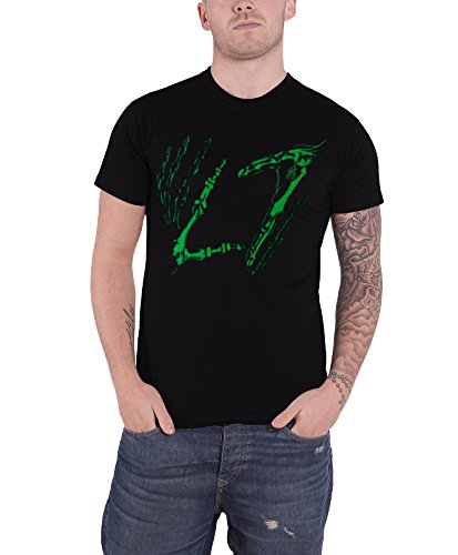 5055991470702 - L7 BAND LOGO HANDS OFFICIAL MENS NEW BLACK T SHIRT ALL SIZES