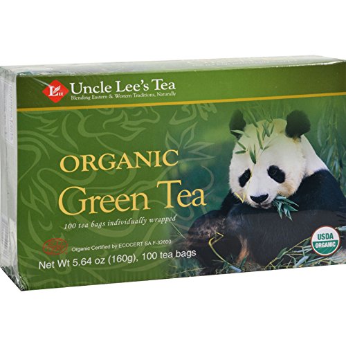 5056018990401 - UNCLE LEE S LEGENDS OF CHINA ORGANIC GREEN TEA - 100 TEA BAGS - 100% ORGANIC - FULL OF HEALTH PROMOTING ANTIOXIDANTS