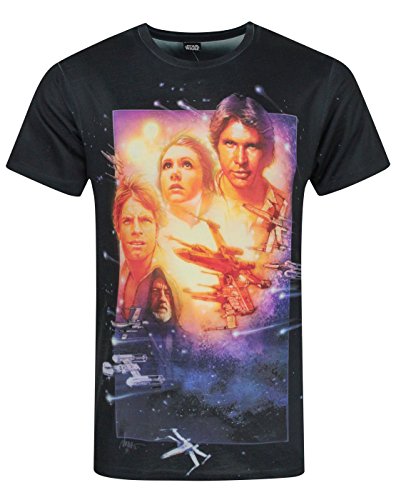 5056030819995 - OFFICIAL STAR WARS A NEW HOPE SUBLIMATION MEN'S T-SHIRT (M)